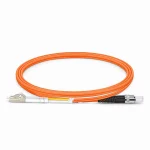 LC/UPC-ST/UPC OM1 MM Duplex Patchcord