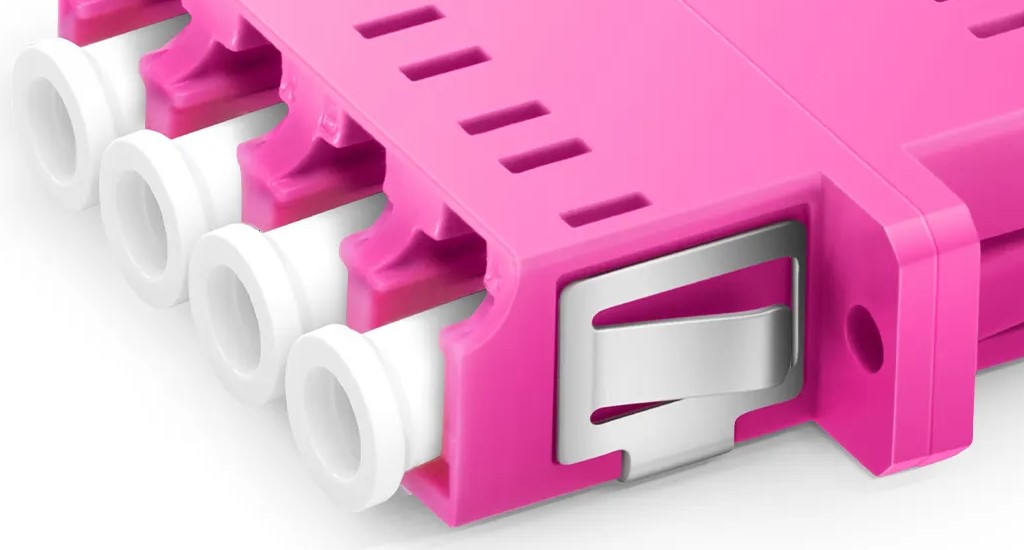 LC/UPC-LC/UPC OM4 MM Quad Adaptör 6 Material LC/UPC-LC/UPC OM4 MM Quad Adaptör 1024x550