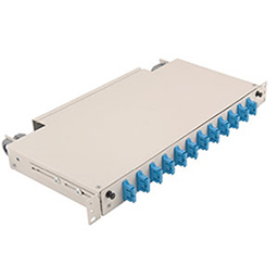 RailSlide 1RU Fiber Sonlandırma Paneli