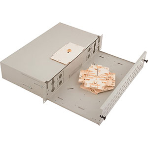 OptiSlide 2RU Fiber Sonlandırma Paneli