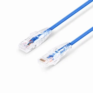 Korumasız (U/UTP) PVC CM Küçük Çaplı Yüksek Esneklikli Slim Ethernet Kablosu