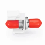 ST/UPC to ST/UPC Simplex Single Mode Fiber Keystone Jack 5 ST/UPC to ST/UPC Simplex Single Mode Fiber Keystone Jack