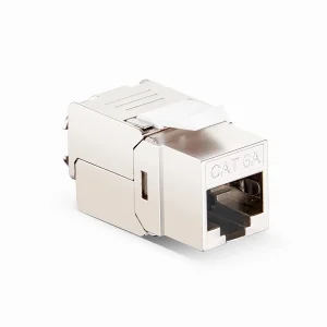 Mini Cat6a RJ45 Korumalı Toolless Keystone Jack