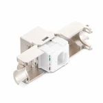 Mini Cat6a RJ45 Korumalı Toolless Keystone Jack