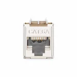 Mini Cat6a RJ45 Korumalı Toolless Keystone Jack
