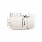 Mini Cat6a RJ45 Korumalı Toolless Keystone Jack