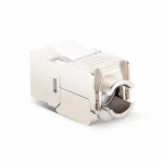 Mini Cat6a RJ45 Korumalı Toolless Keystone Jack