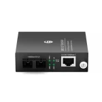 1x 10/100/1000Base-T RJ45 to 1x 1000Base-SX/LX Single Mode Duplex SC 1310nm 20km Gigabit Ethernet Media Converter