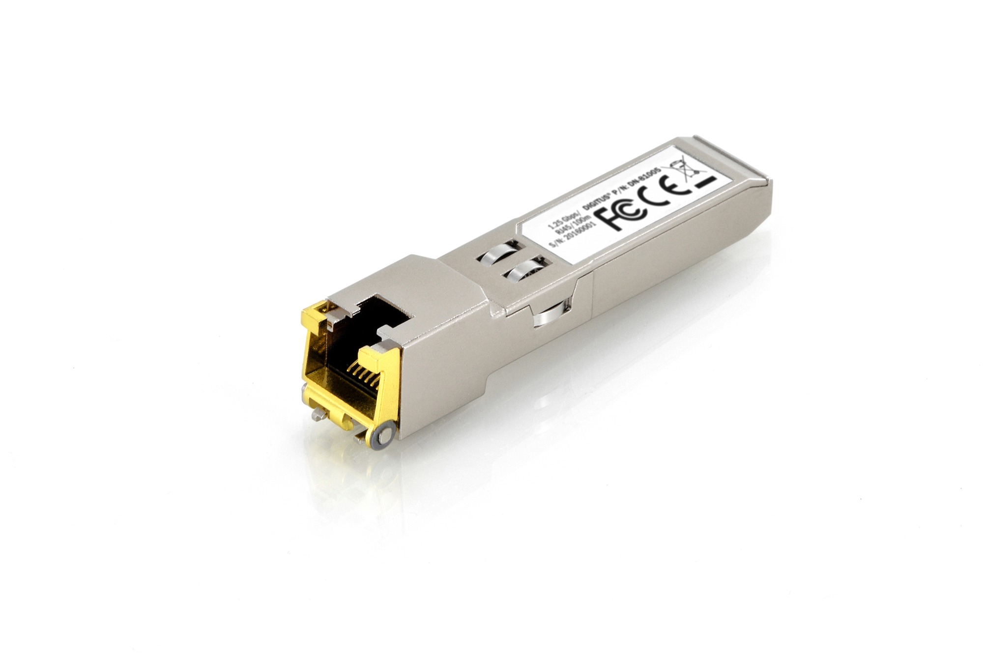 DIGITUS 1.25 Gbps Bakır RJ45 SFP Modülü