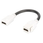 DIGITUS 12 cm HDMI 2.0 Keystone Modülü (Soket/Soket) 3 DN93403_4016032445616_Front_1_RGB