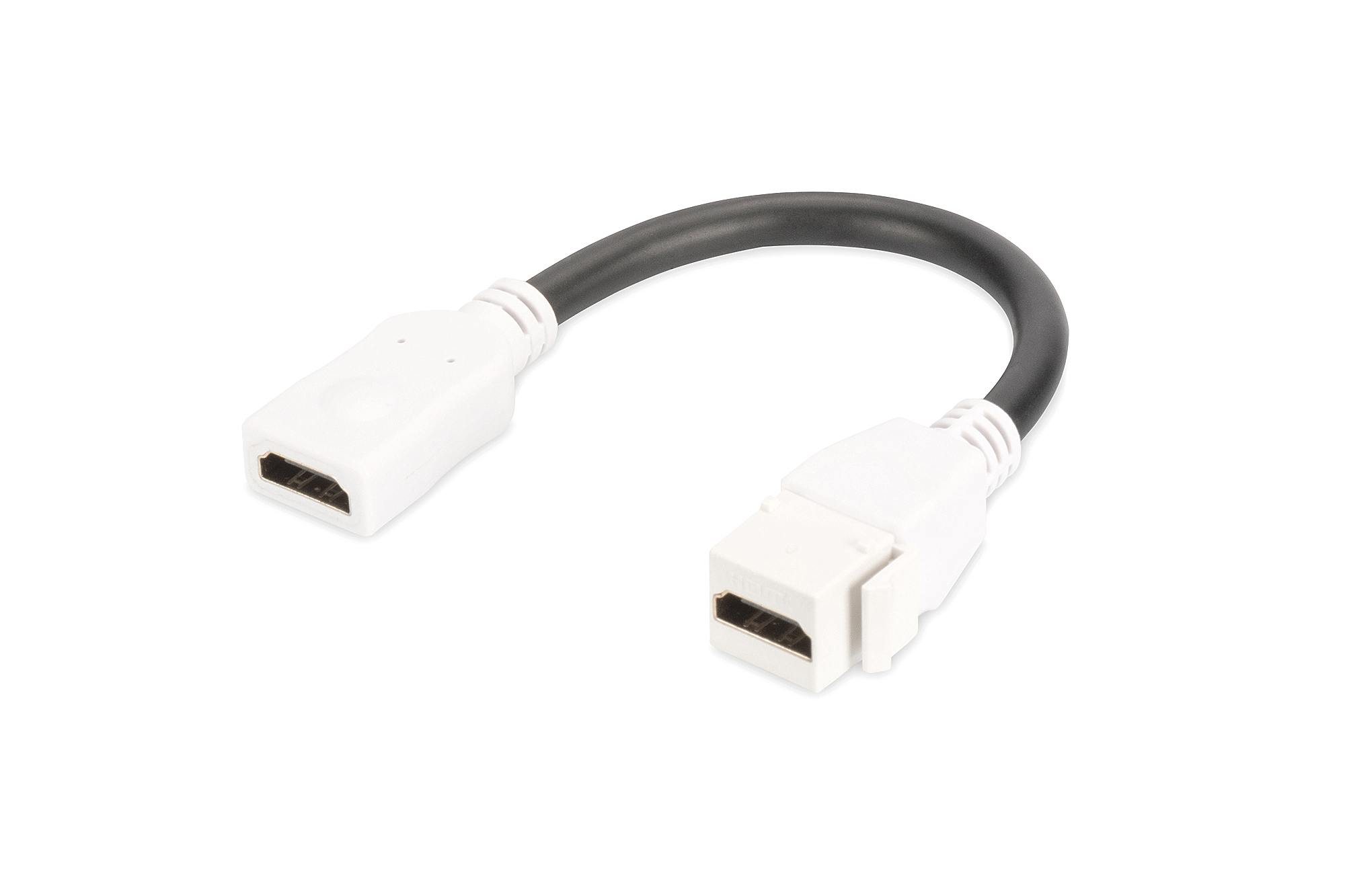 DIGITUS 12 cm HDMI 2.0 Keystone Modülü (Soket/Soket) 1 DIGITUS 12 cm HDMI 2.0 Keystone Modülü (Soket/Soket)