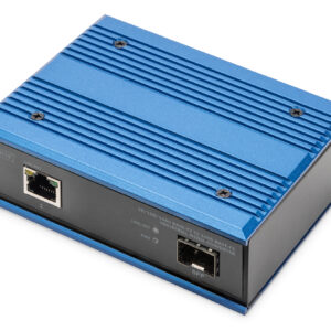 DIGITUS 10/100/1000 Base-TX - 1000 Base-FX Endüstriyel Media Converter