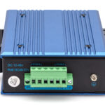 DIGITUS 10/100/1000Base-TX (PoE) - 1000Base-FX Endüstriyel Media Converter