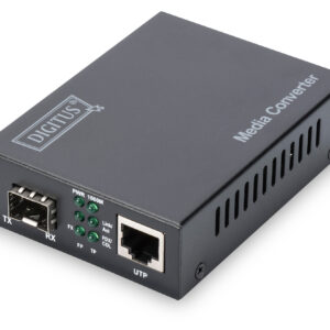 DIGITUS Gigabit RJ45 / SFP Media Converter